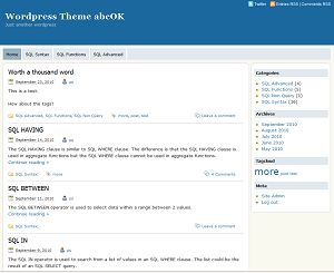 abcok free wordpress theme