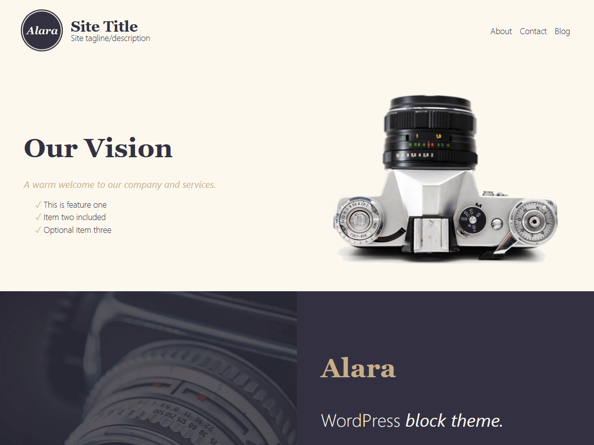 alara free wordpress theme