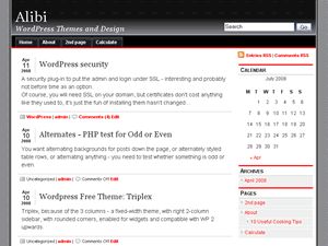 alibi free wordpress theme