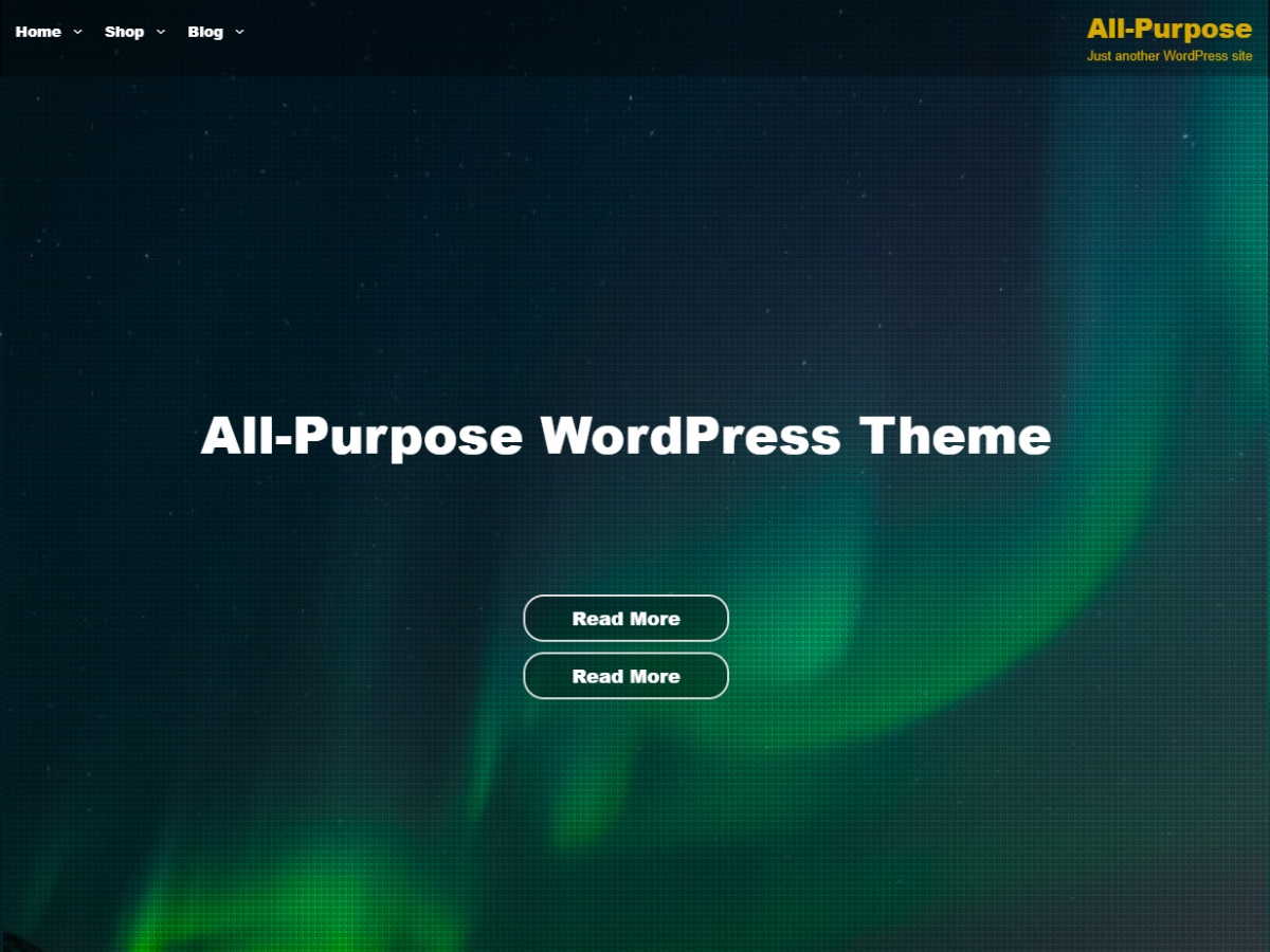 all-purpose free wordpress theme