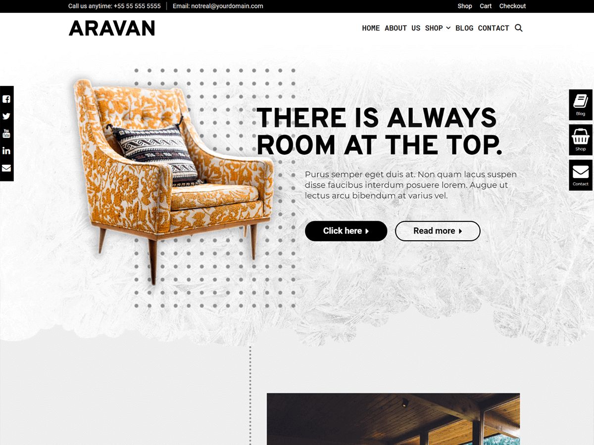 aravan free wordpress theme