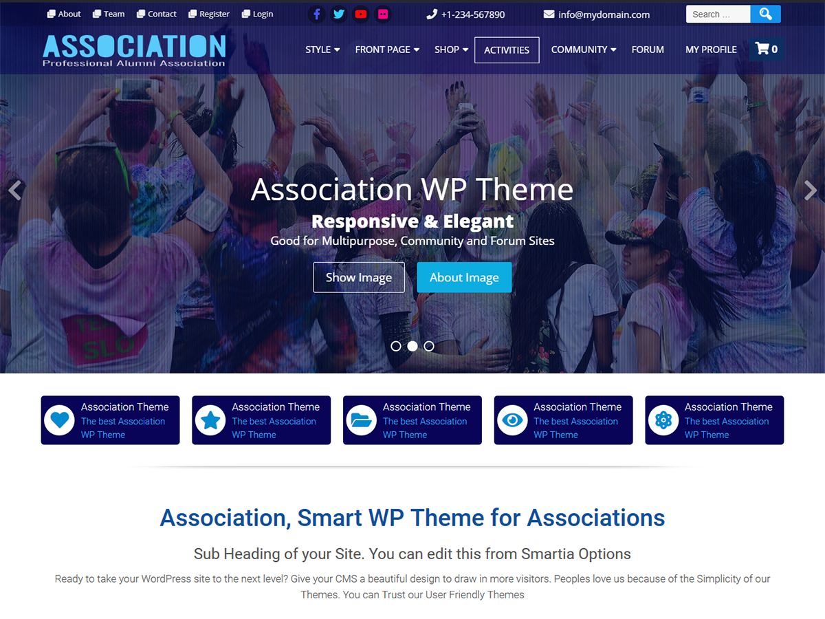 associationx free wordpress theme