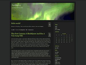 aurora free wordpress theme