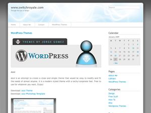 azul free wordpress theme