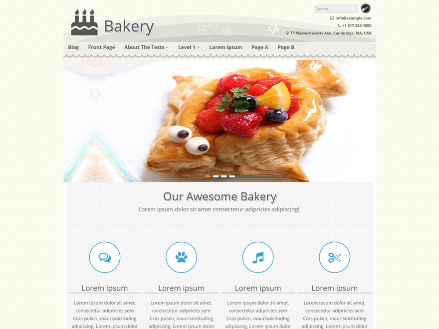 bakery free wordpress theme
