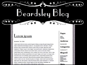 beardsley free wordpress theme