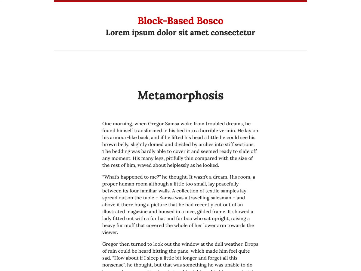 block-based-bosco free wordpress theme