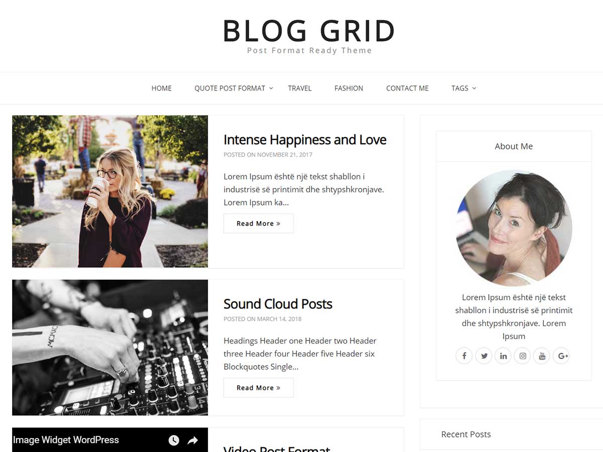 blog-grid free wordpress theme