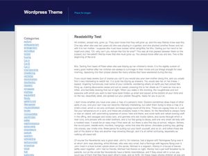 blue-grey-white free wordpress theme