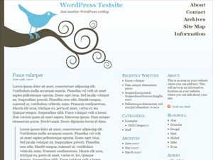 bluebird free wordpress theme