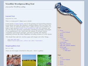 bluejay free wordpress theme