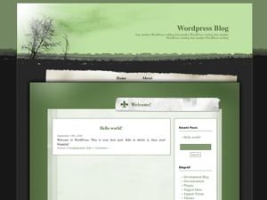 burning-bush free wordpress theme
