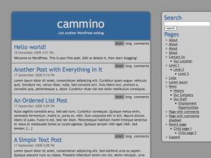 cammino free wordpress theme