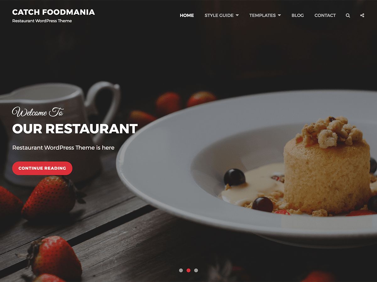 catch-foodmania free wordpress theme