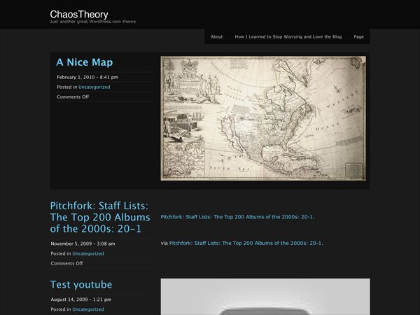 chaostheory free wordpress theme