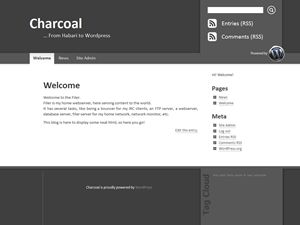 charcoal free wordpress theme