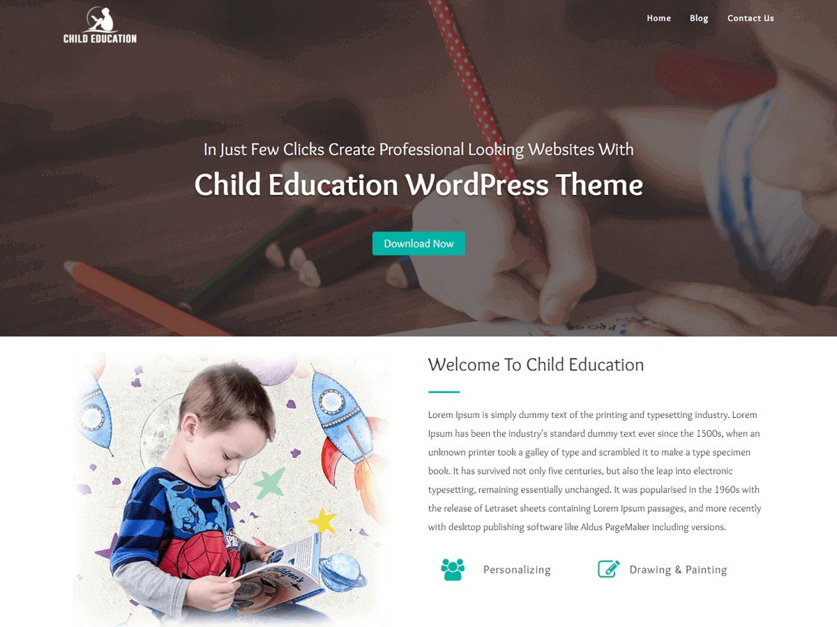 child-education free wordpress theme