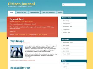 citizen-journal free wordpress theme