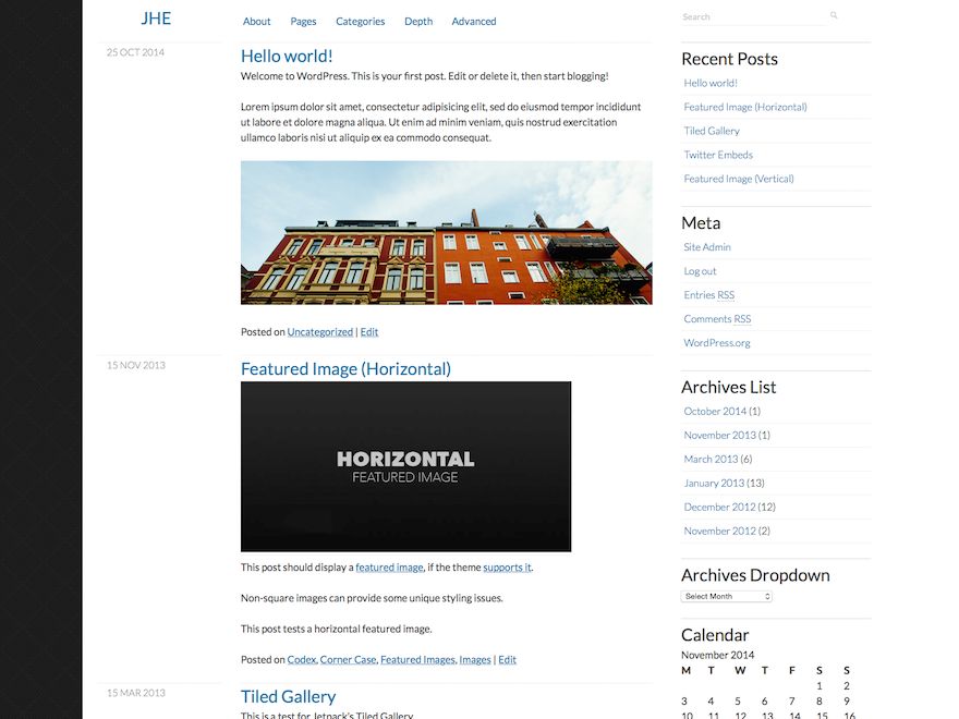 clear-content free wordpress theme