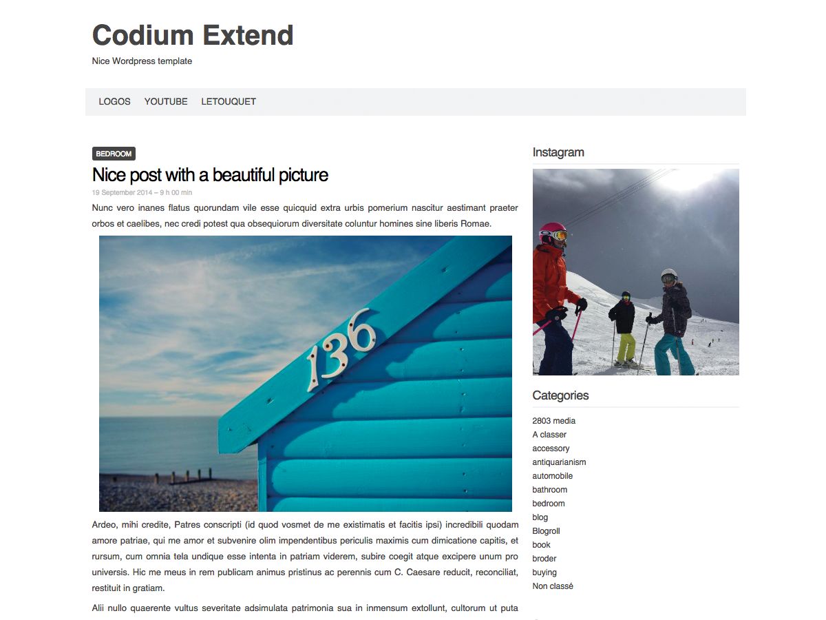 codium-extend free wordpress theme