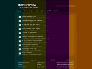 color-shading free wordpress theme