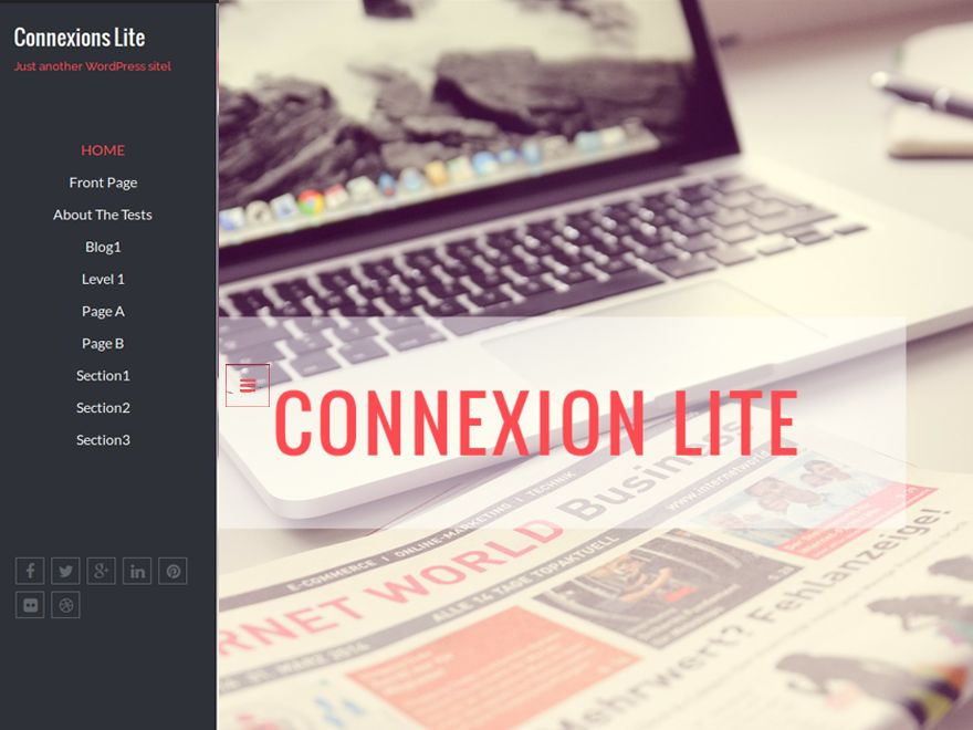 connexions-lite free wordpress theme
