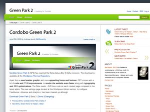 cordobo-green-park-2 free wordpress theme