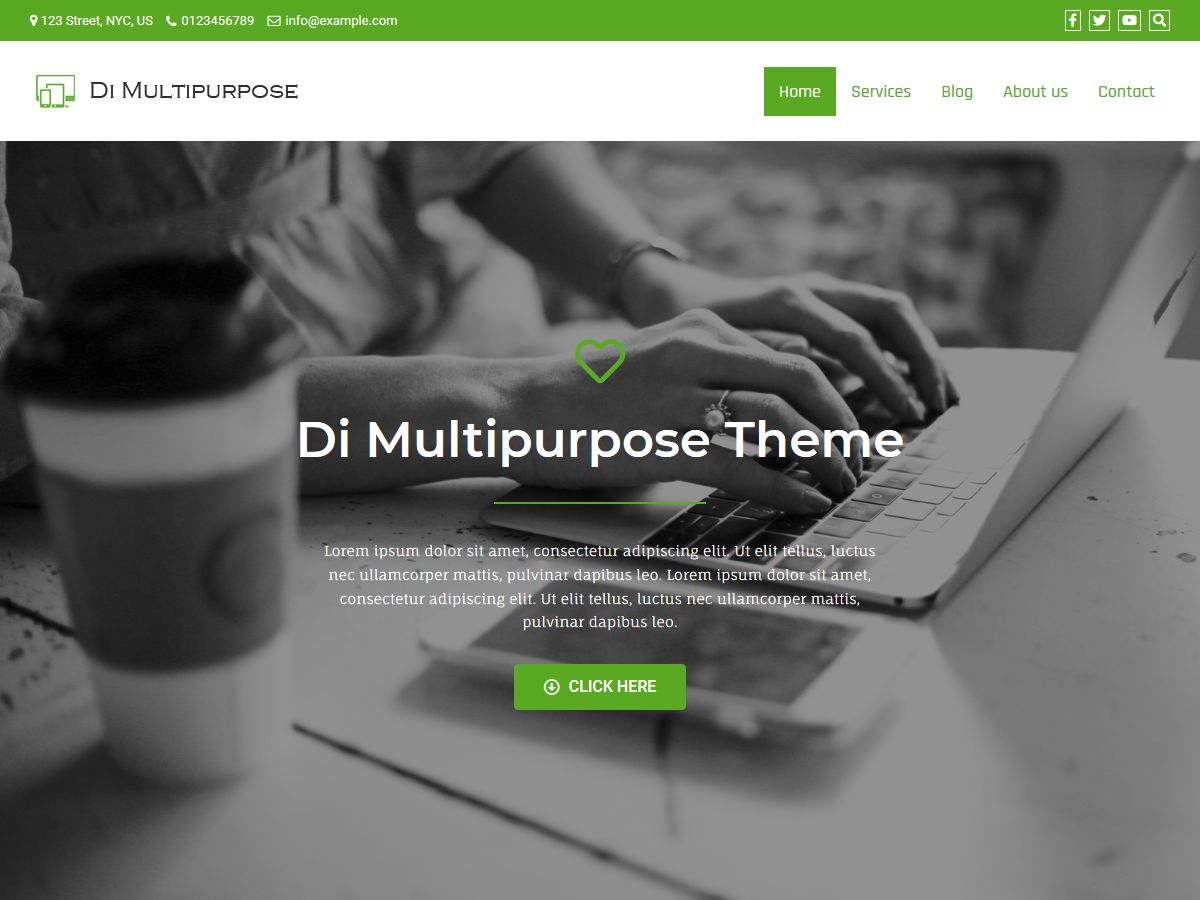 di-multipurpose free wordpress theme