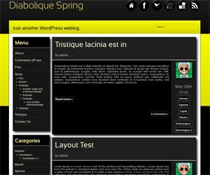 diabolique-spring free wordpress theme