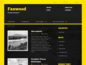 fanwood free wordpress theme