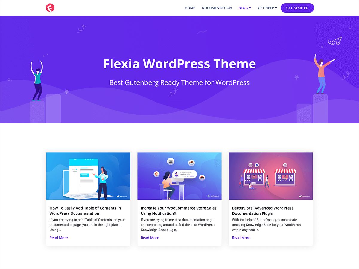 flexia free wordpress theme