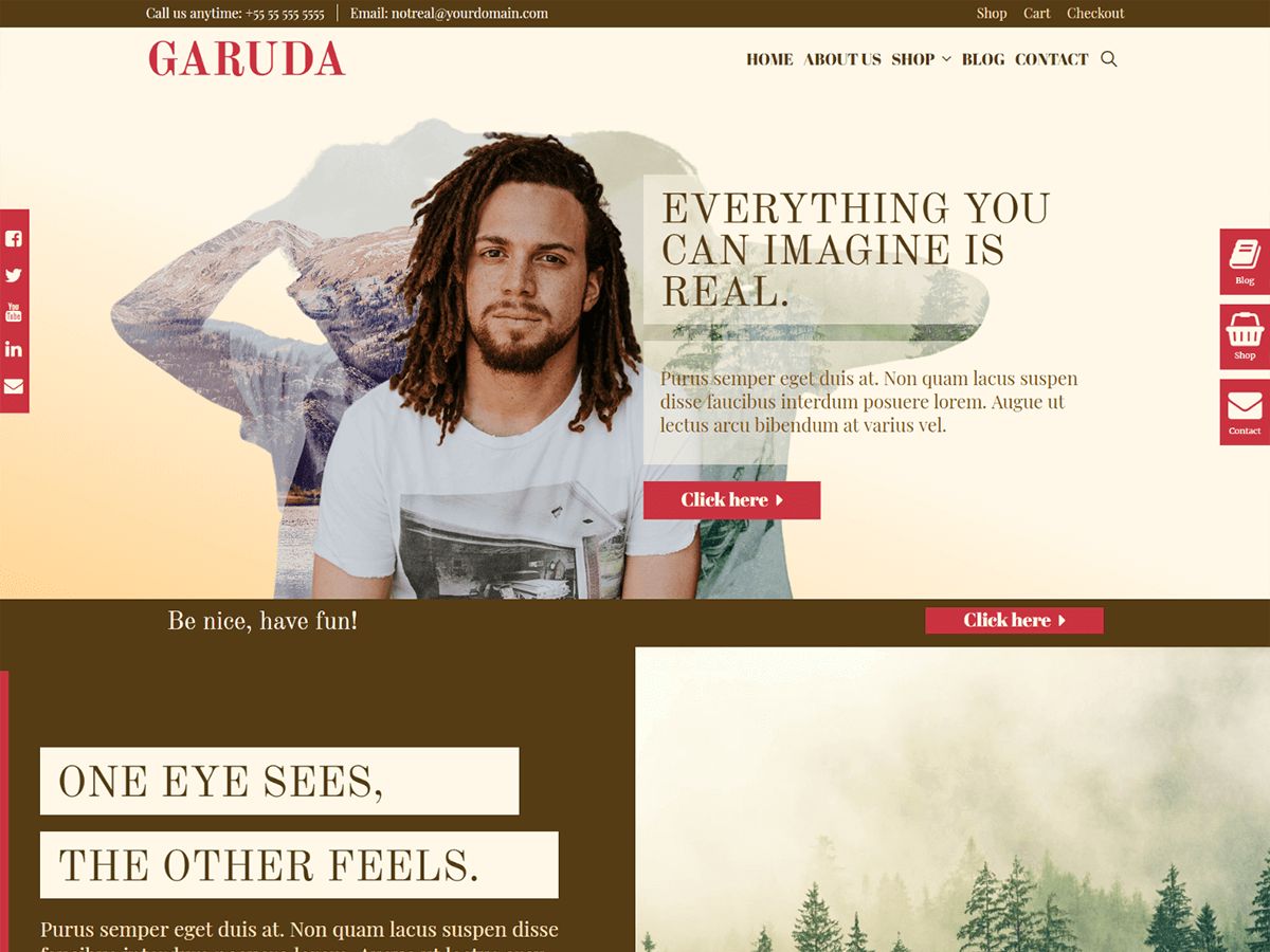 garuda free wordpress theme