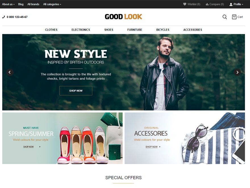 goodlook free wordpress theme