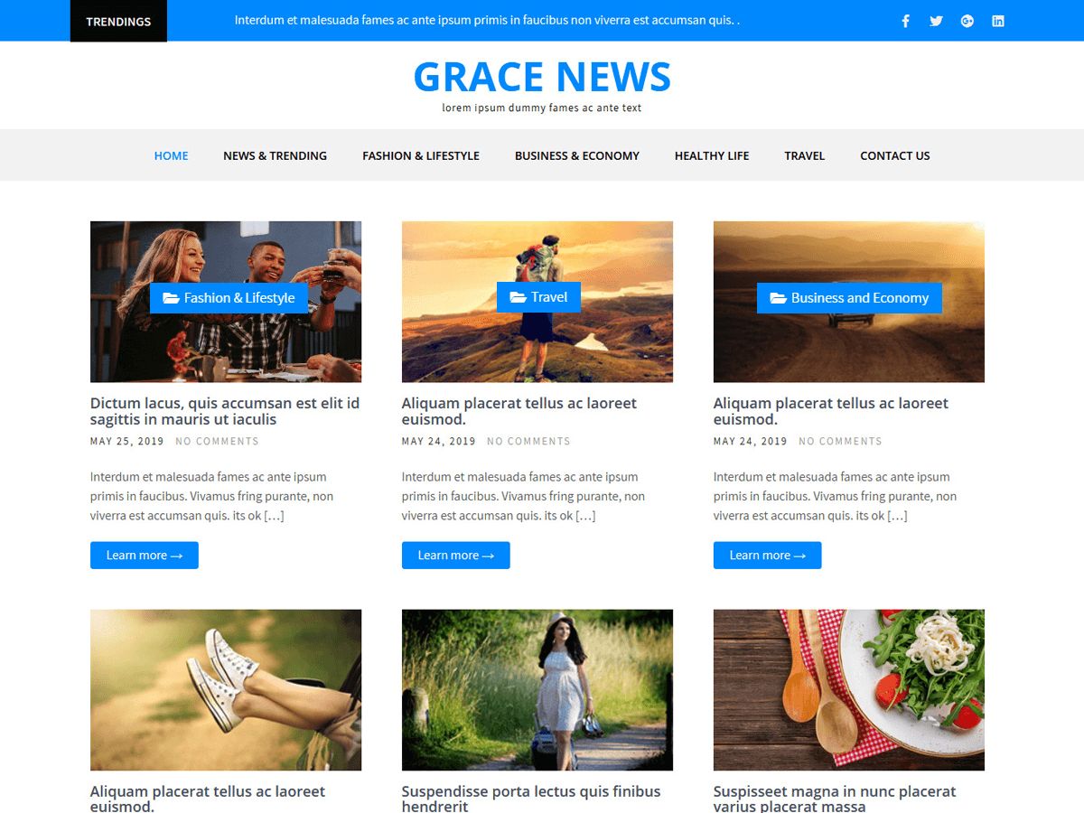 grace-news free wordpress theme