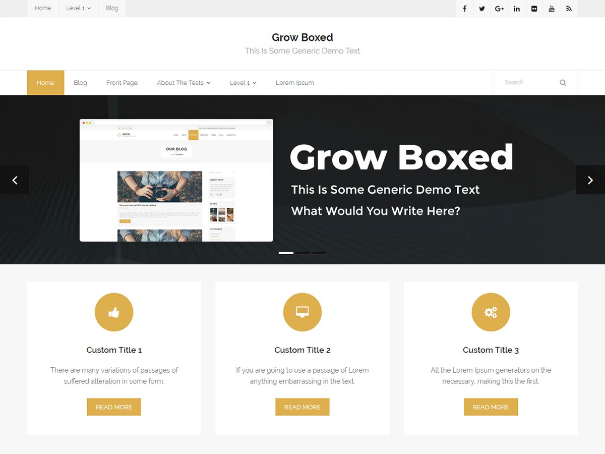 grow-boxed free wordpress theme