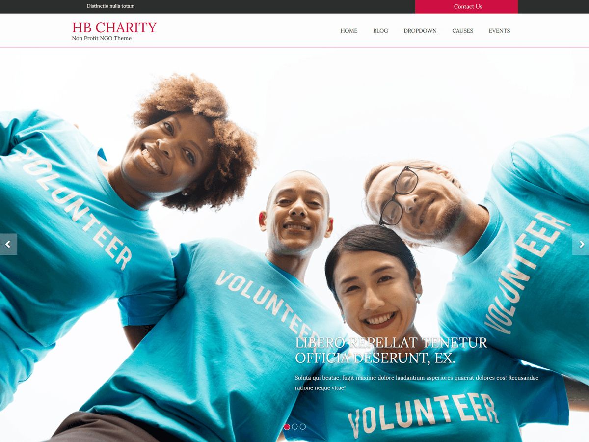 hb-charity free wordpress theme