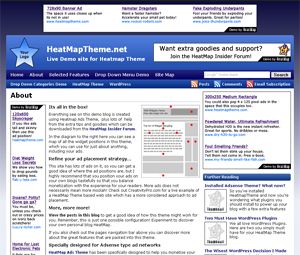 heatmap-adsense-theme free wordpress theme