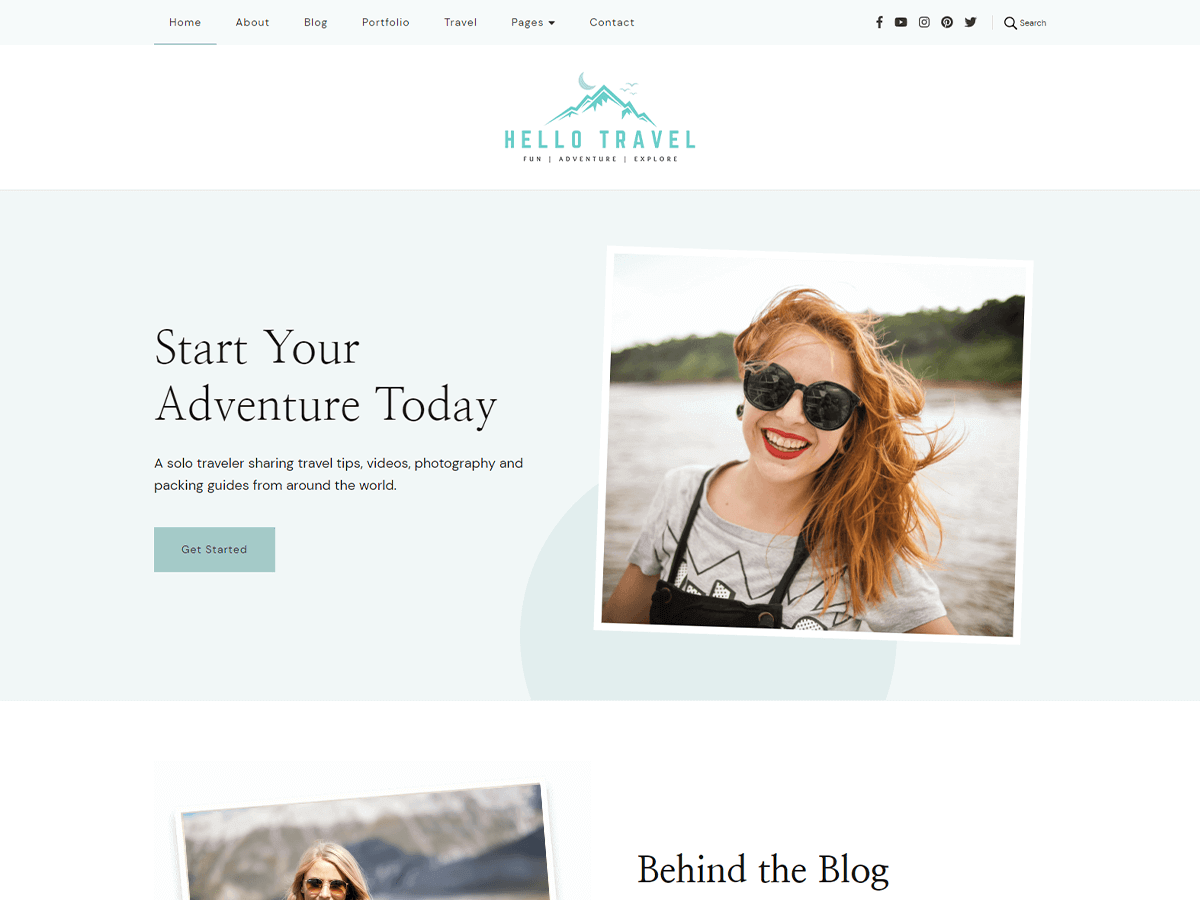 hello-travel free wordpress theme