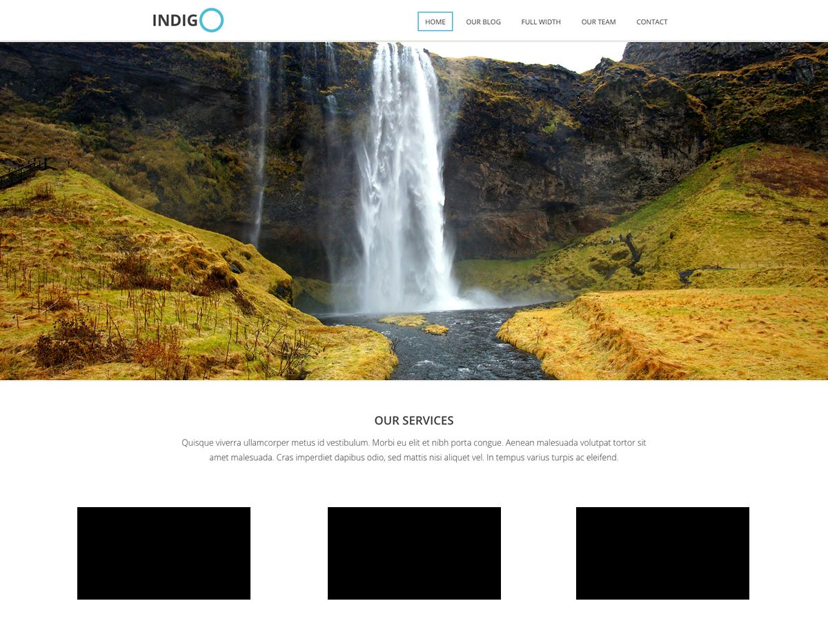 indigo-lite free wordpress theme