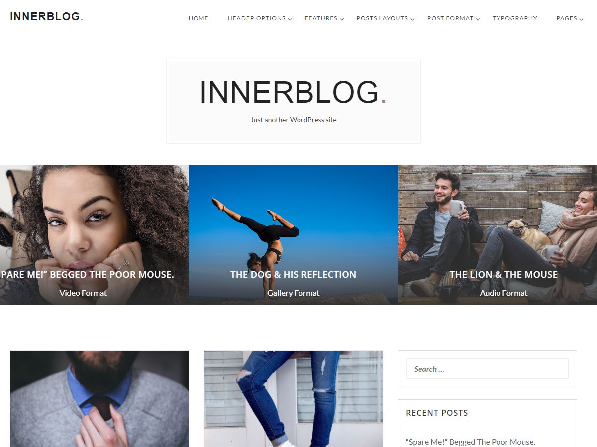 innerblog free wordpress theme