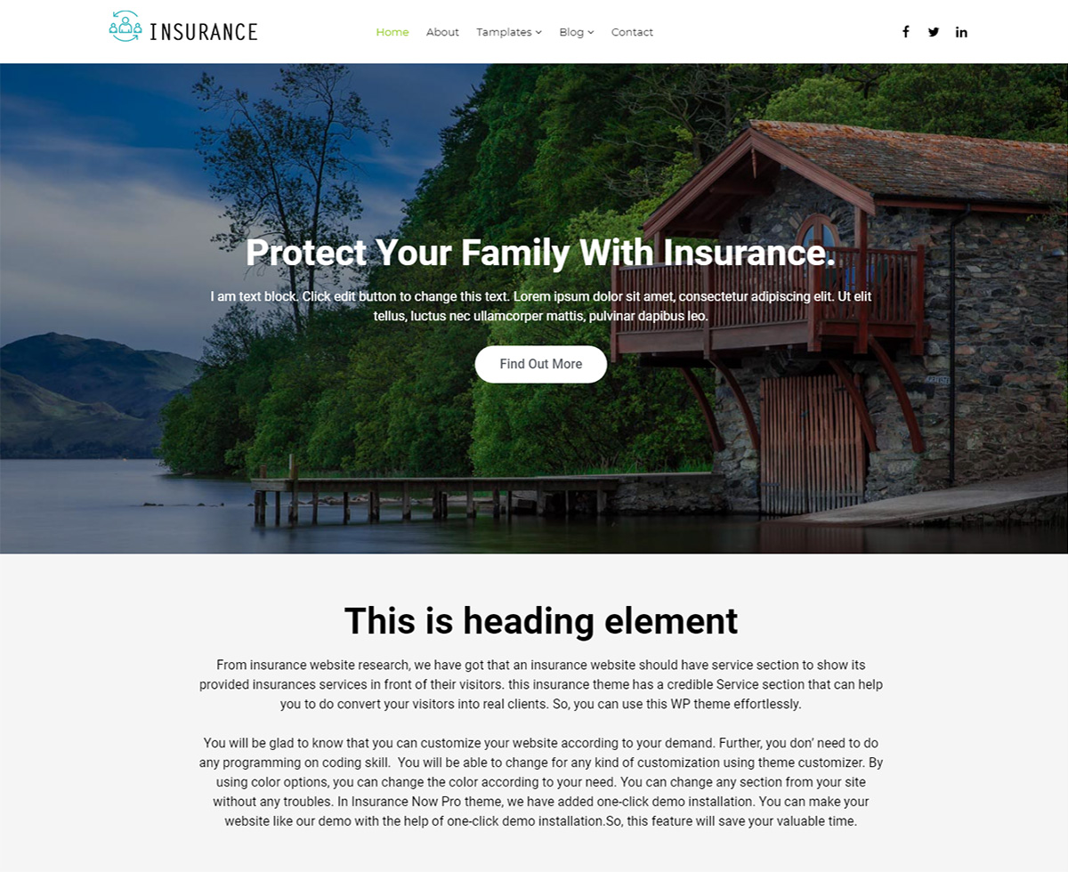 insurance-now free wordpress theme