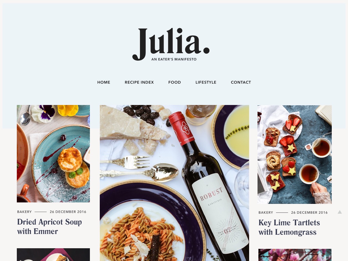 julia-lite free wordpress theme