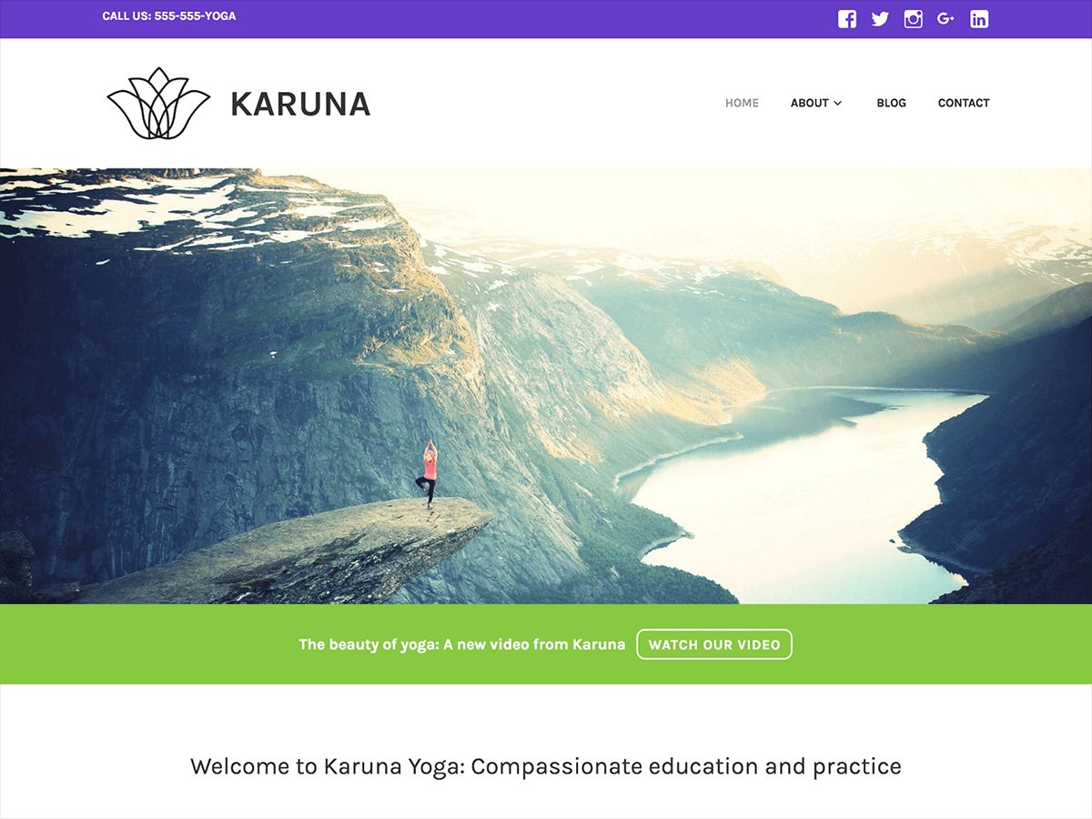 karuna free wordpress theme