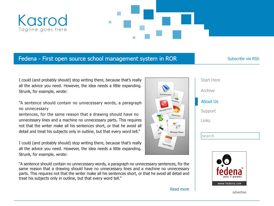 kasrod free wordpress theme