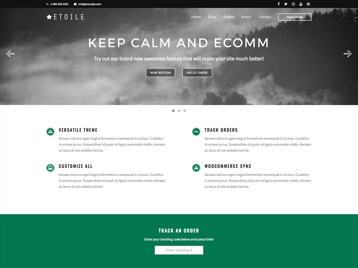 keep-calm-and-e-comm free wordpress theme