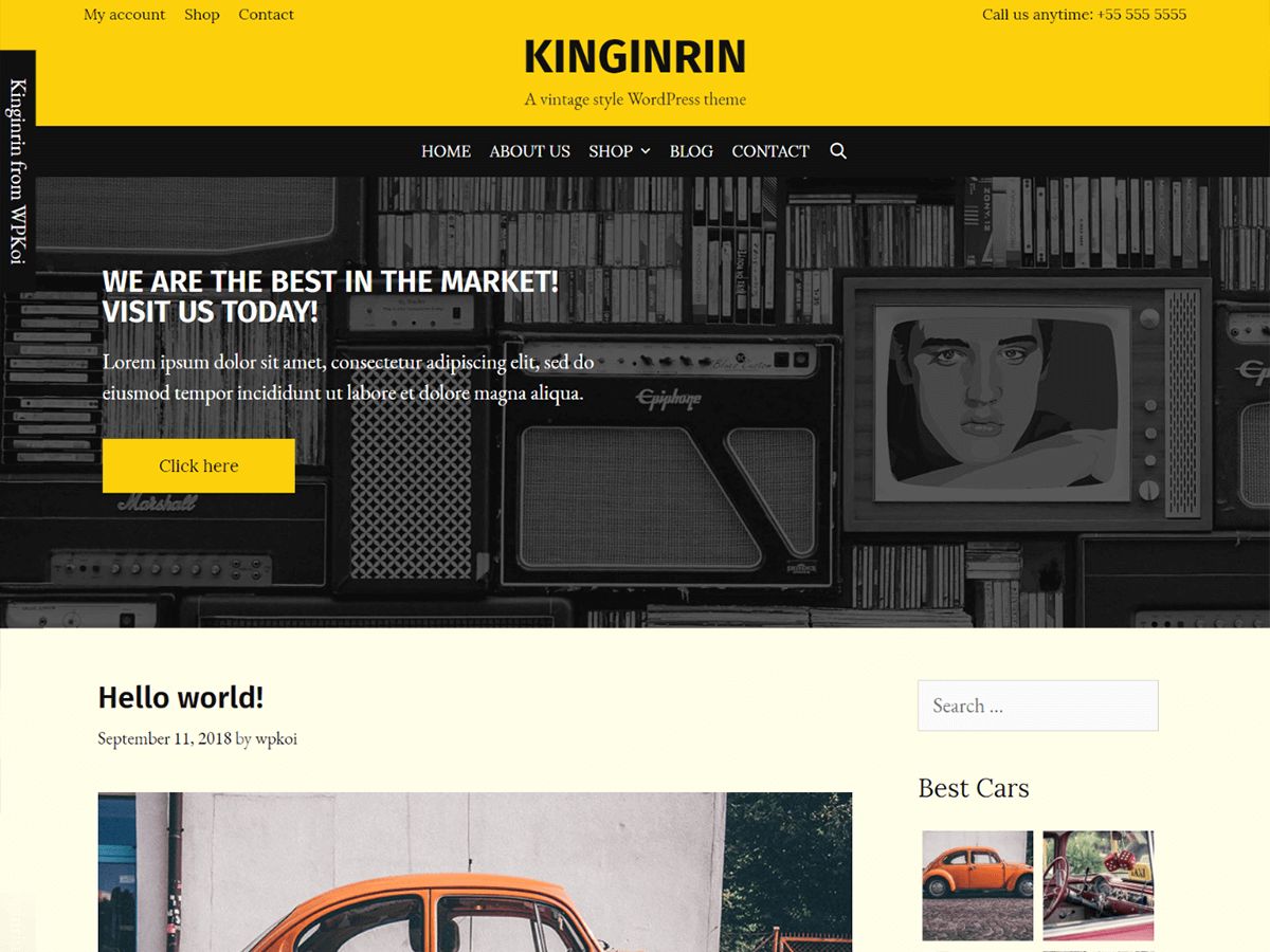 kinginrin free wordpress theme