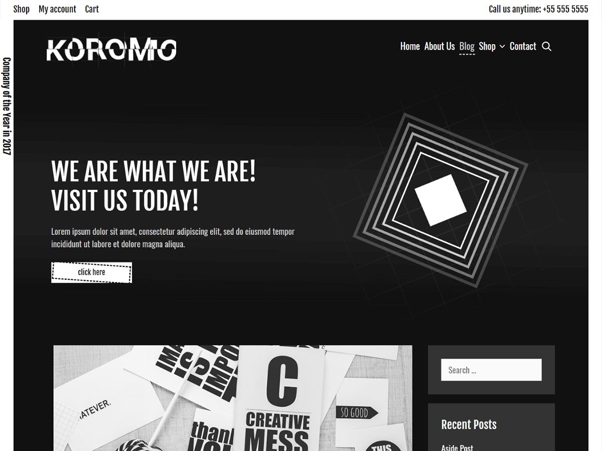 koromo free wordpress theme