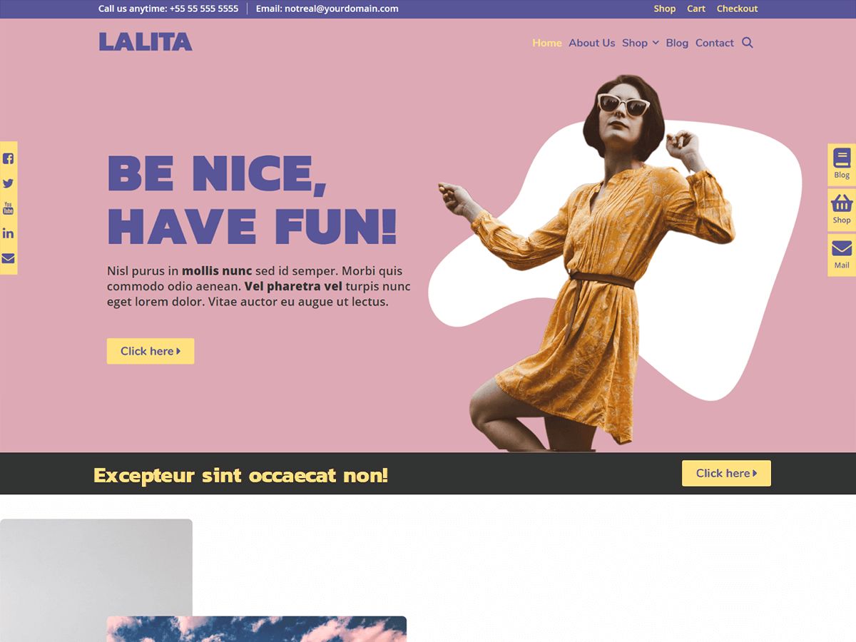 lalita free wordpress theme