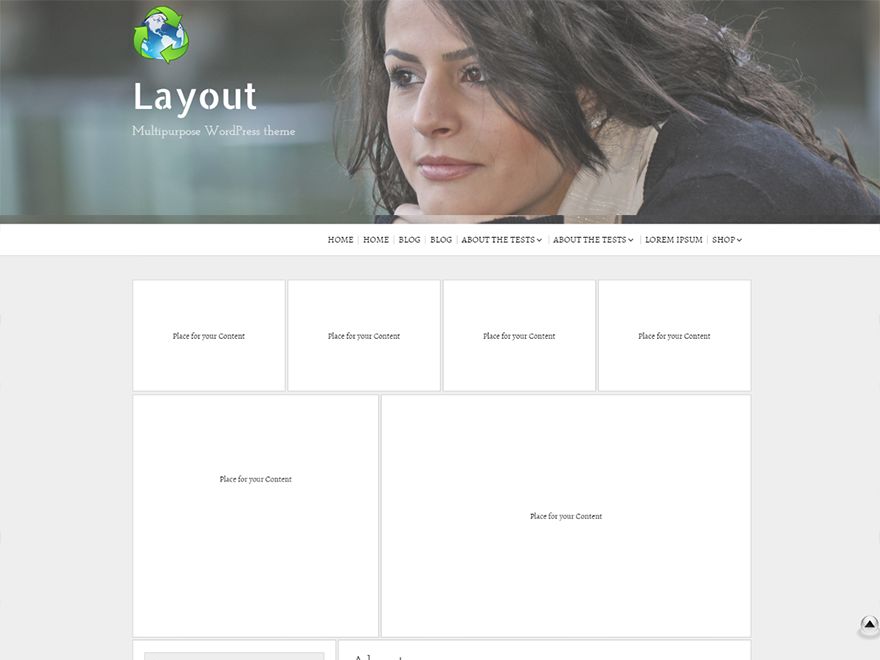 layout-builder free wordpress theme