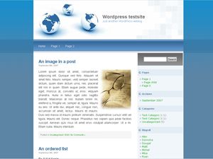 liasblueworld free wordpress theme